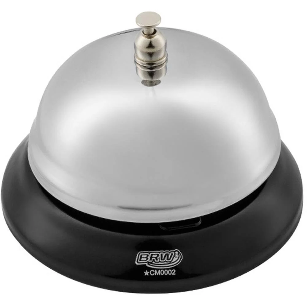 CAMPAINHA DE BALCAO METALICA 85MM BRW (UNIDADE) - imagem 2