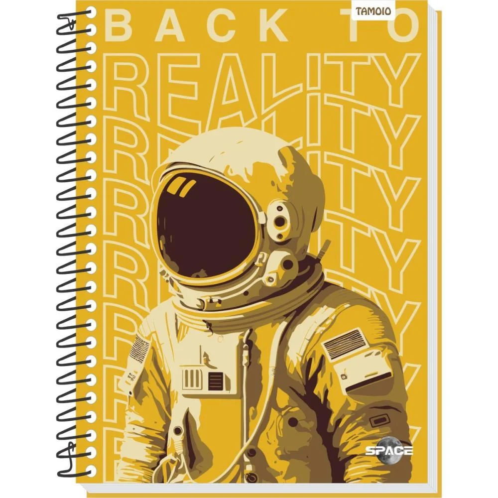 CADERNO 10X1 CAPA DURA SPACE 160 FOLHAS TAMOIO (PCT.C/04) - imagem 5