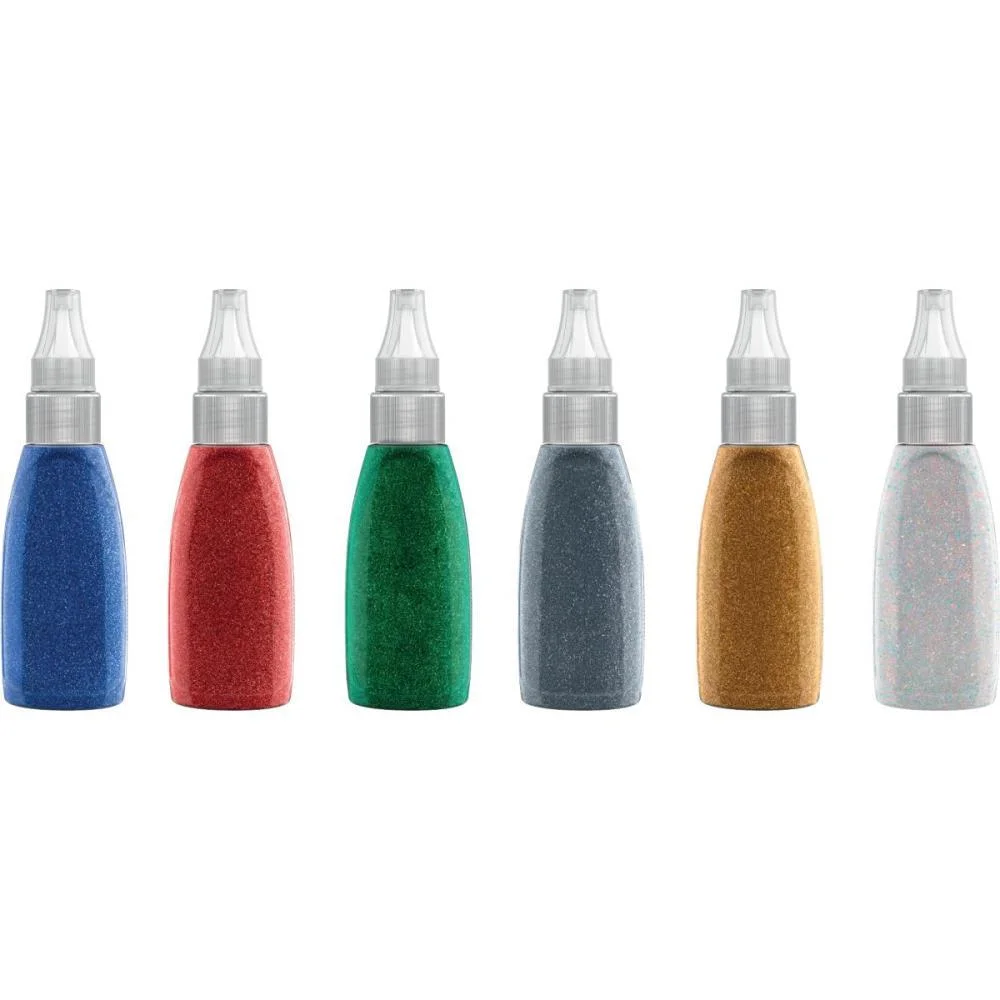 COLA COM GLITTER 06 CORES SISTEMA SOLAR 23G MERCUR (ESTOJO) - imagem 4