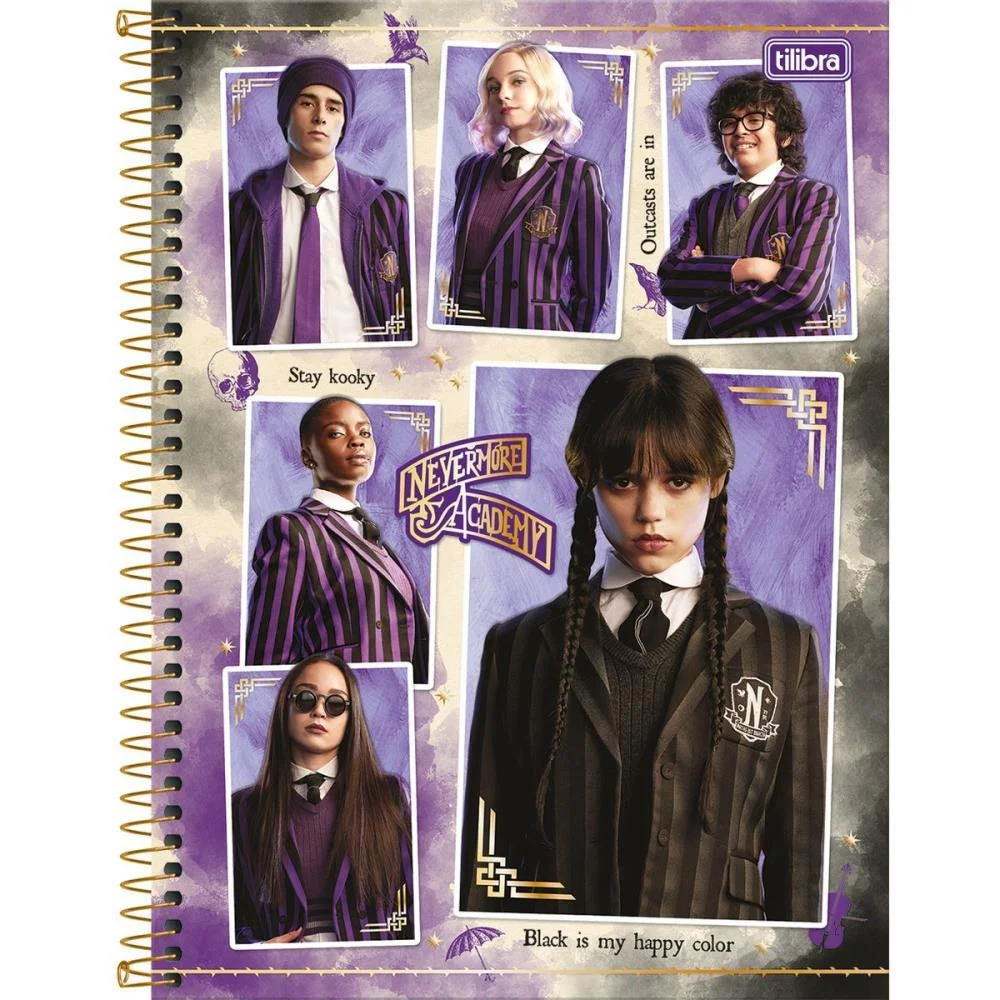 CADERNO 10X1 CAPA DURA WANDINHA 160FLS CONNECT TILIBRA (PCT.C/04) - imagem 8