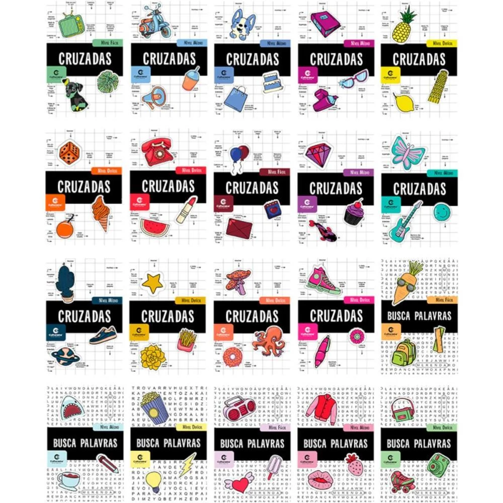 LIVRO DE ATIVIDADES PASSATEMPO 13,5X20,5 32PGS (S) CULTURAMA (DP.C/80) - imagem 3