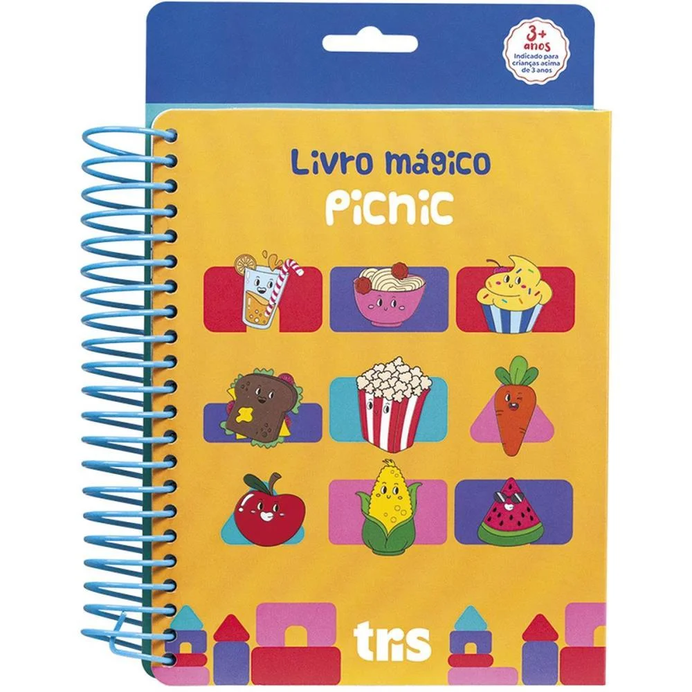 LIVRO DE ATIVIDADES TRIS TOY PIC NIC LIVRO MAGICO SUMMIT (UNIDADE) - imagem 3