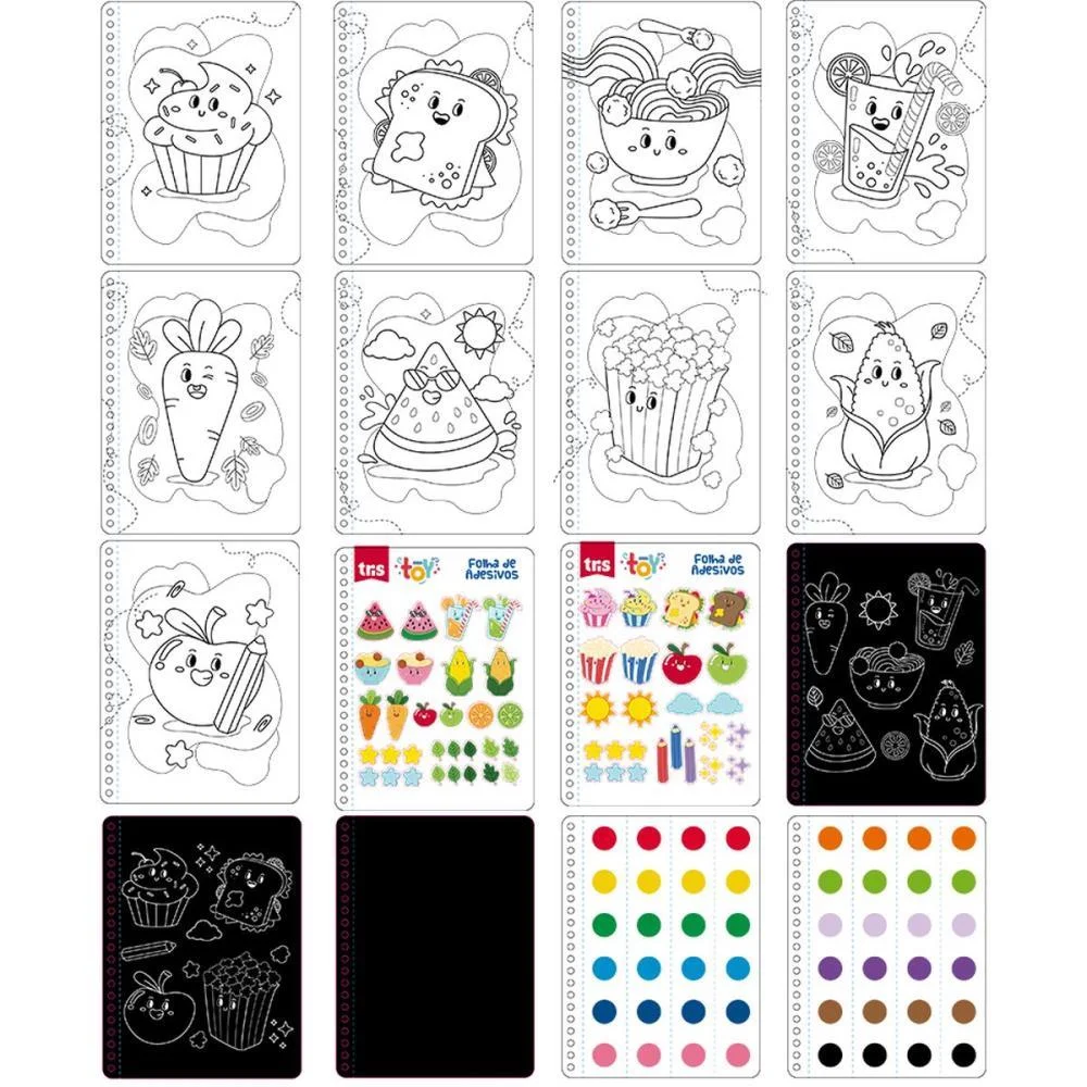 LIVRO DE ATIVIDADES TRIS TOY ANIMAIS LIVRO MAGICO SUMMIT (UNIDADE) - imagem 4