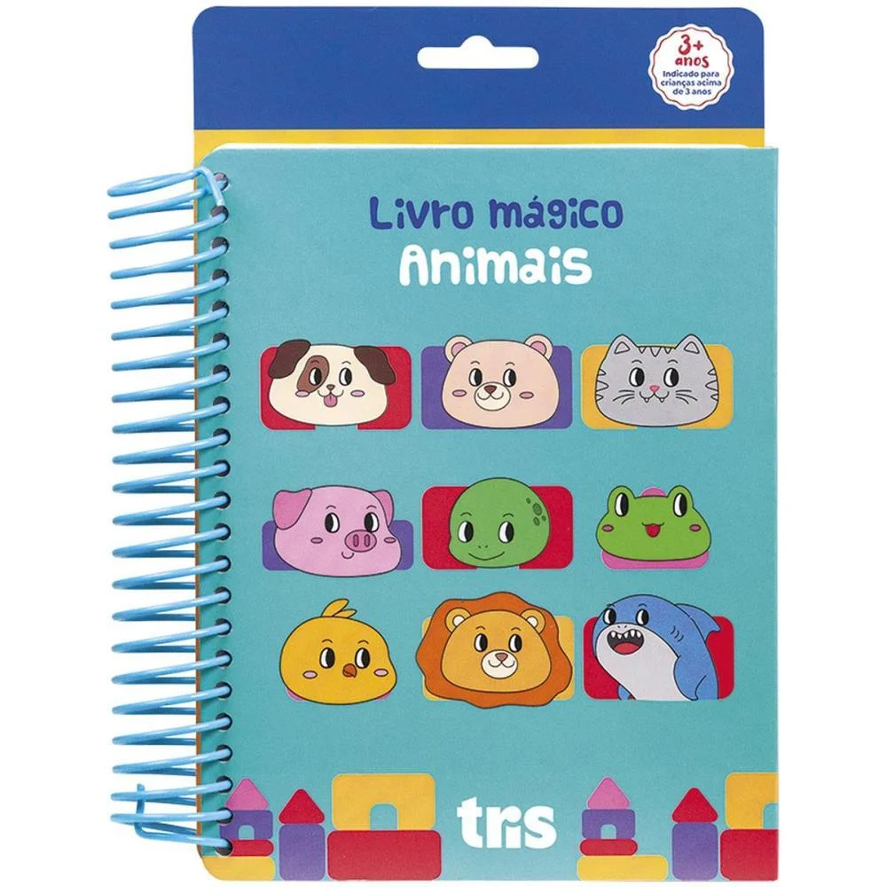 LIVRO DE ATIVIDADES TRIS TOY ANIMAIS LIVRO MAGICO SUMMIT (UNIDADE) - imagem 5