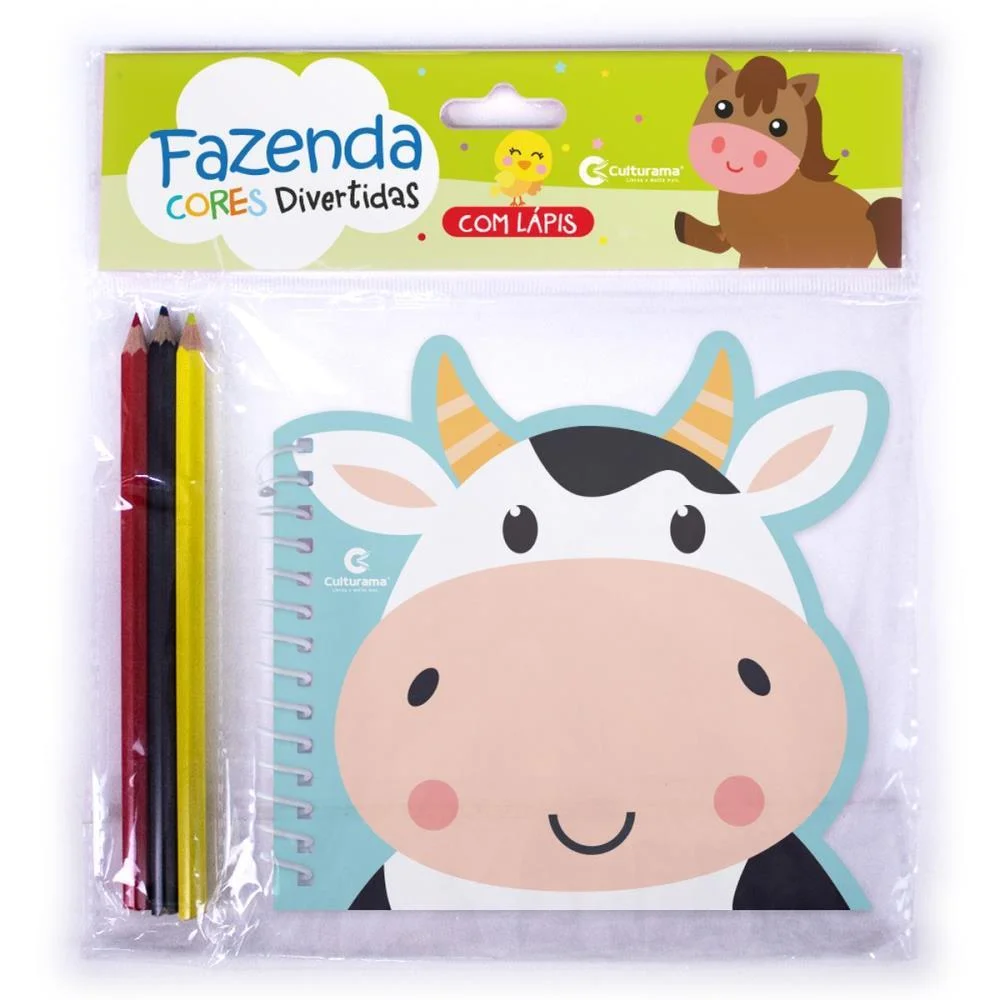 LIVRO DE ATIVIDADES POP CORES DIVERTIDAS COM LAPIS CULTURAMA (PCT.C/04) - imagem 5