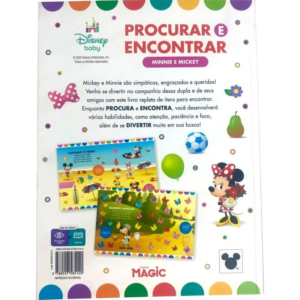 LIVRO DE ATIVIDADES PROCURAR E ENCONTRAR MICKEY MAGIC KIDS (UNIDADE) - imagem 5