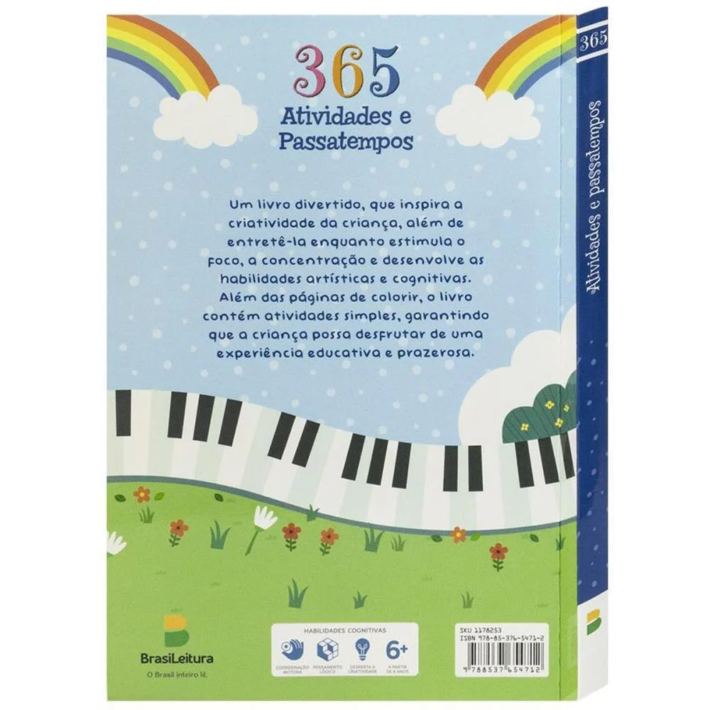 LIVRO DE ATIVIDADES PASSATEMPOS 365 ATIVIDADE 288P TODOLIVRO (UNIDADE) - imagem 5