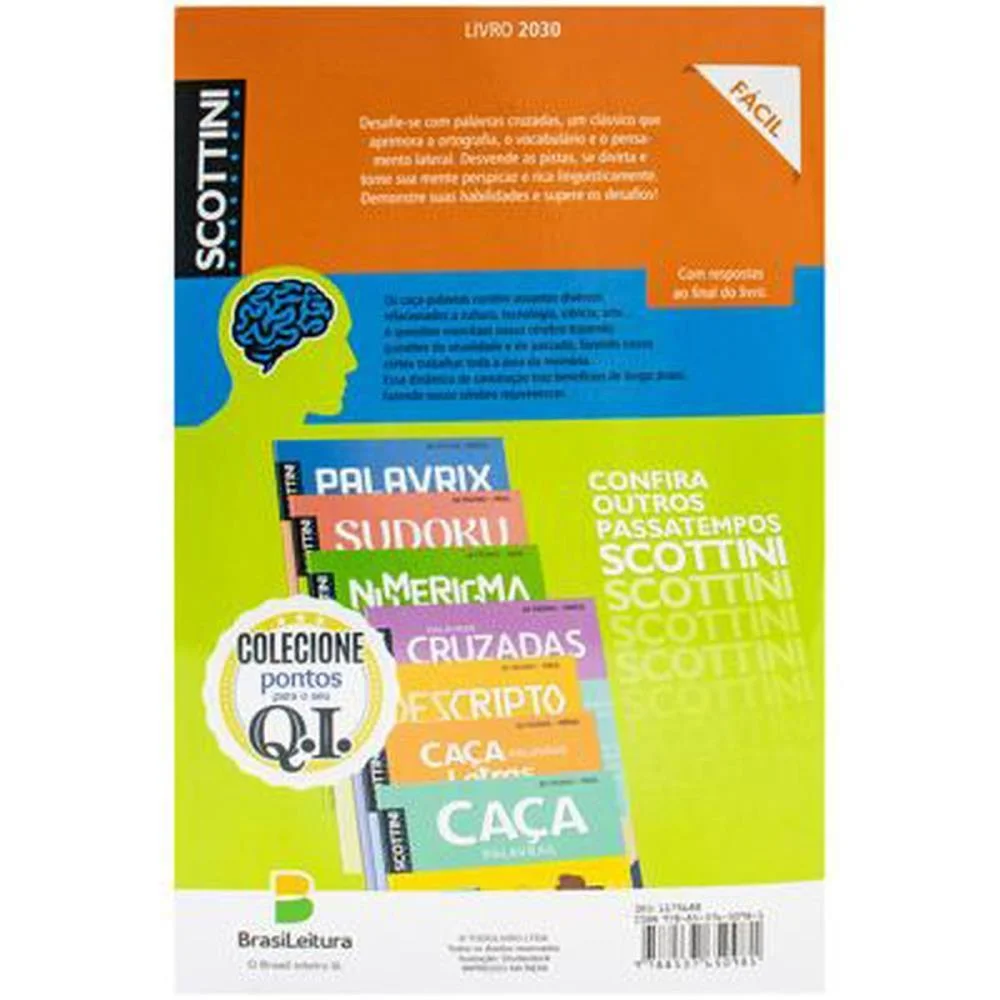 LIVRO DE ATIVIDADES PALAVRAS CRUZADAS N.2030 32PG TODOLIVRO (PCT.C/10) - imagem 3