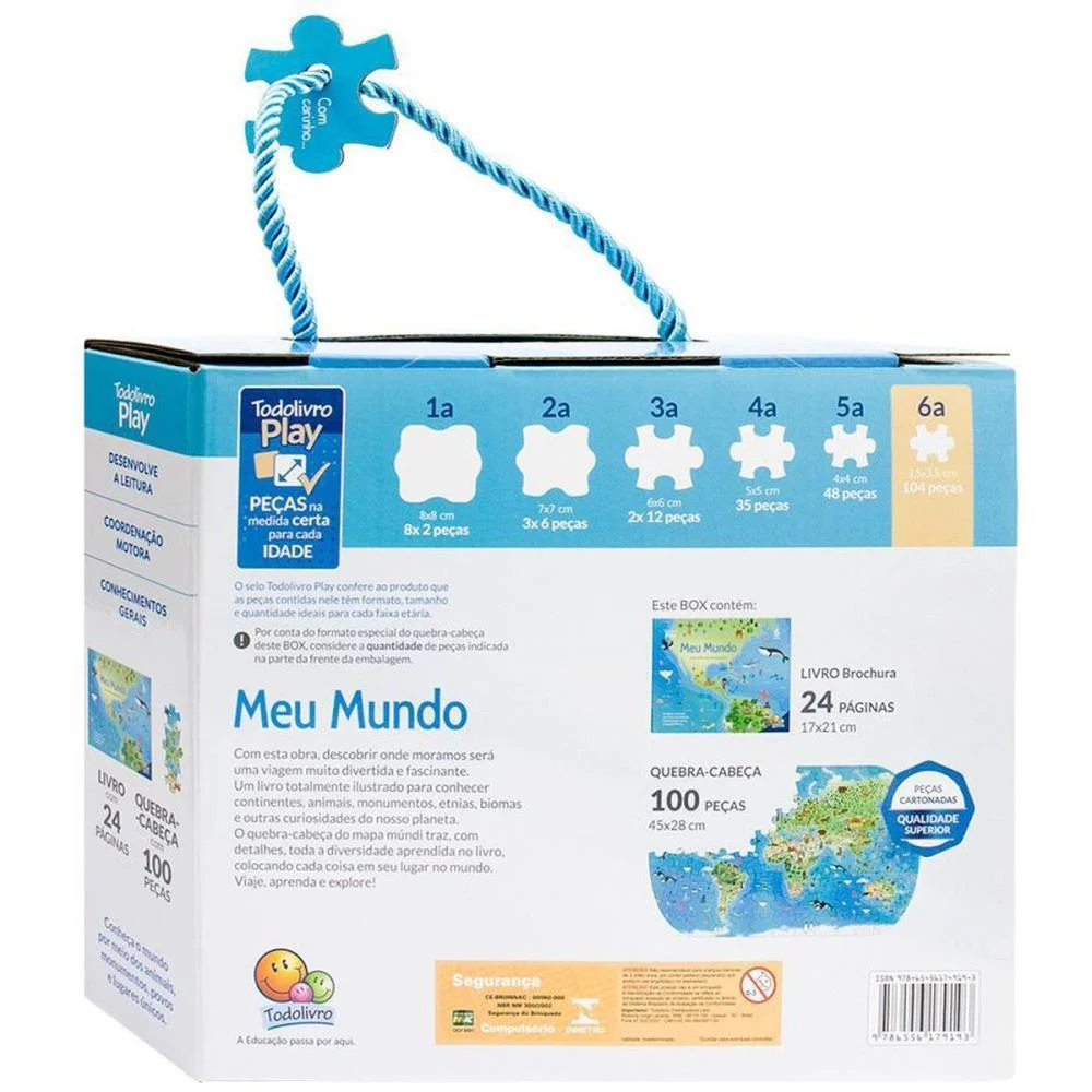 LIVRO DE ATIVIDADES TODOLIVRO PLAY Q.C MEU MUNDO TODOLIVRO (UNIDADE) - imagem 5