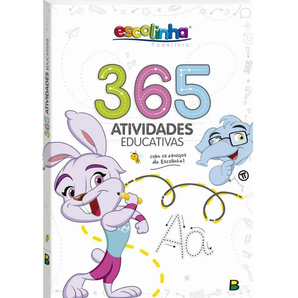 LIVRO DE ATIVIDADES 365 ESCOLINHA ATIVIDADES 288PG TODOLIVRO (UNIDADE) - imagem 2