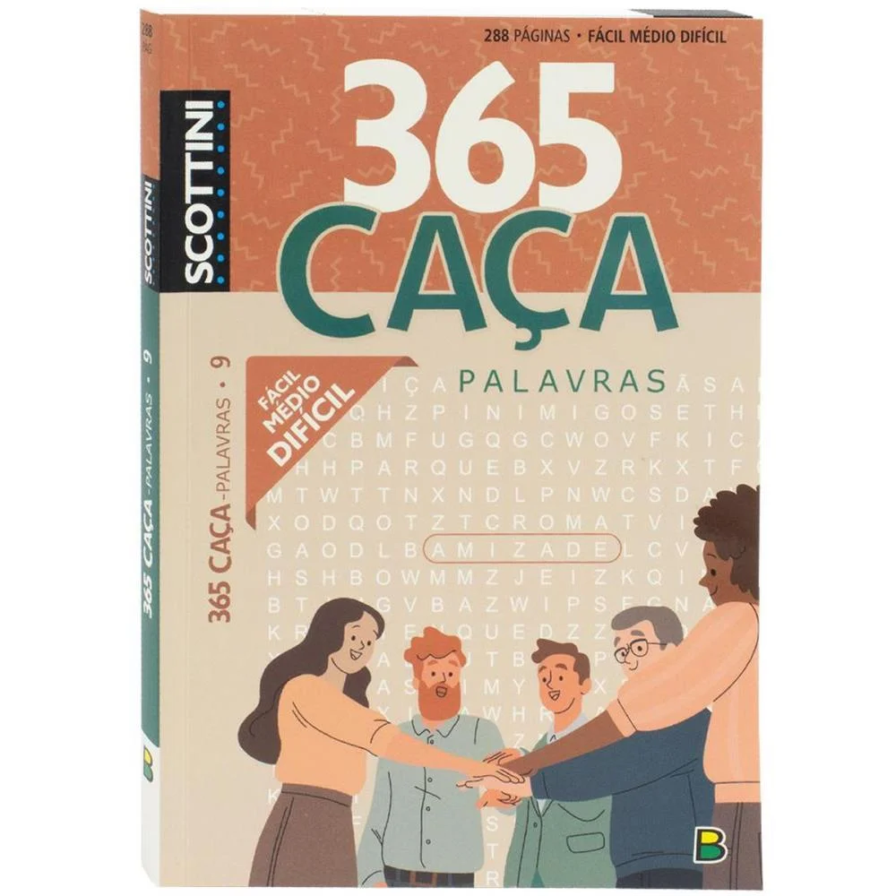 LIVRO DE ATIVIDADES CACA-PALAVRAS 365 N.09 288PAG. TODOLIVRO (UNIDADE) - imagem 3