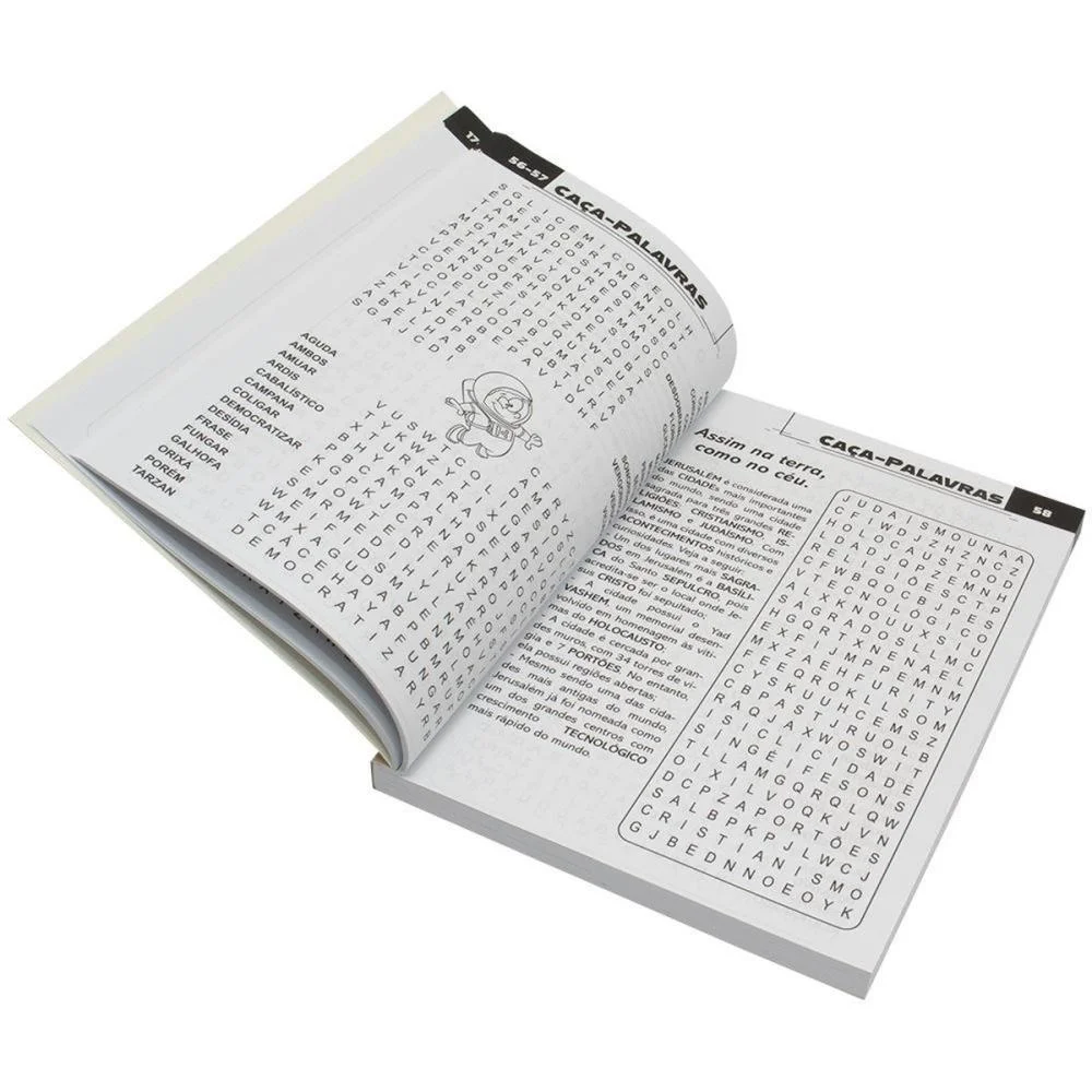 LIVRO DE ATIVIDADES CACA-PALAVRAS 365 N.09 288PAG. TODOLIVRO (UNIDADE) - imagem 5