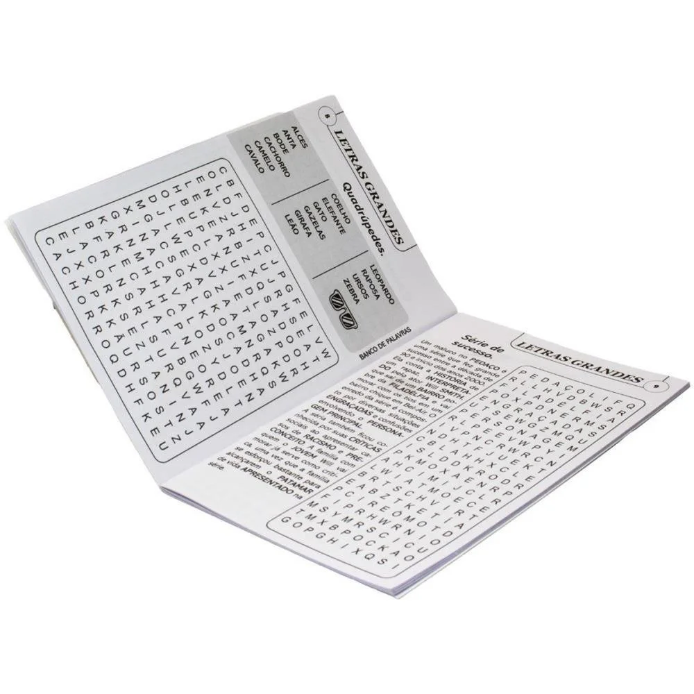 LIVRO DE ATIVIDADES CAÇA-PALAVRAS MEDIO N.2016 32P TODOLIVRO (PCT.C/10) - imagem 3