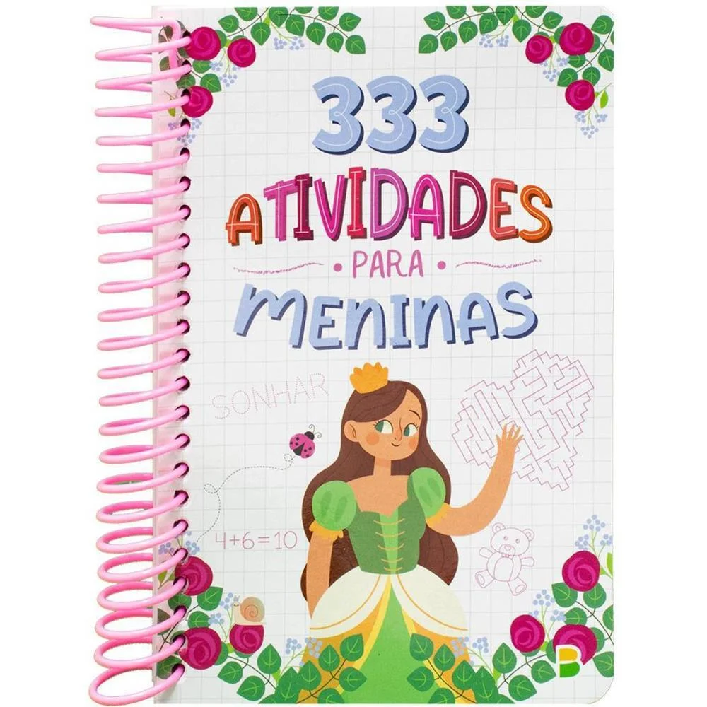 LIVRO DE ATIVIDADES 333 ATIVIDADES ESP.MENINA 168P TODOLIVRO (UNIDADE) - imagem 3