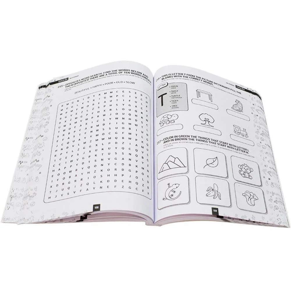 LIVRO DE ATIVIDADES 365 ATIVIDADES INGLES 288PG TODOLIVRO (UNIDADE) - imagem 4