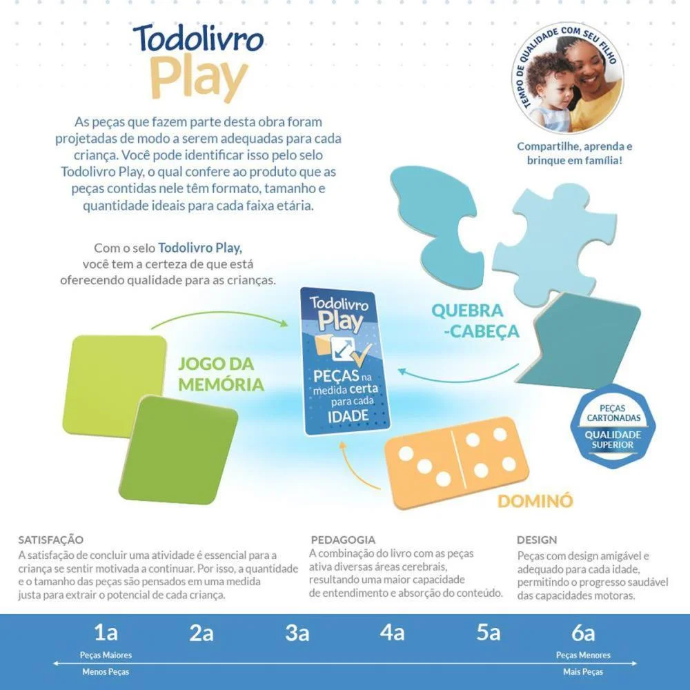 LIVRO DE ATIVIDADES TODOLIVRO PLAY DOM.ANIMAIS BOX TODOLIVRO (UNIDADE) - imagem 4