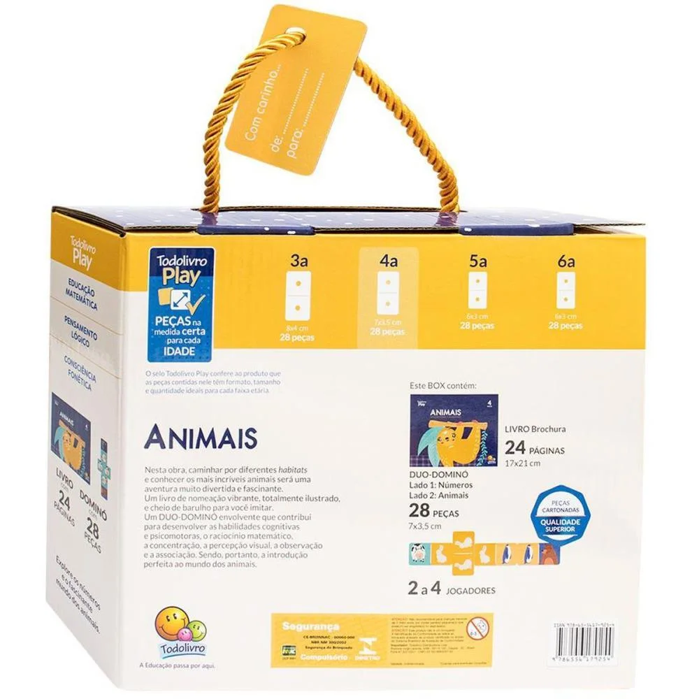 LIVRO DE ATIVIDADES TODOLIVRO PLAY DOM.ANIMAIS BOX TODOLIVRO (UNIDADE) - imagem 5