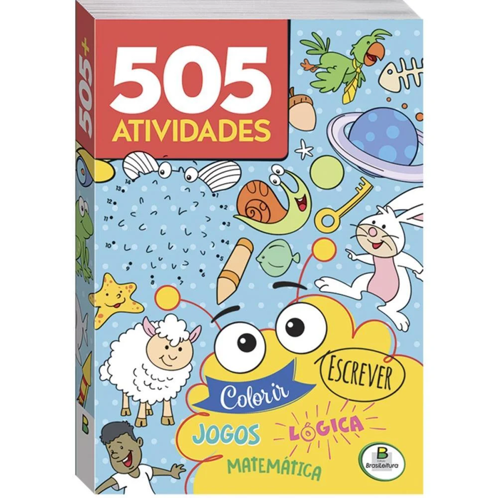 LIVRO DE ATIVIDADES 505 ATIV.CP.GLITTER 15X22 288P TODOLIVRO (UNIDADE) - imagem 3