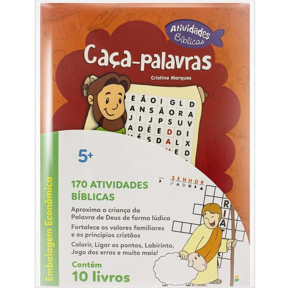 LIVRO DE ATIVIDADES BIBLICAS 170 ATIV. 20X27CM 16P TODOLIVRO (PCT.C/10) - imagem 2