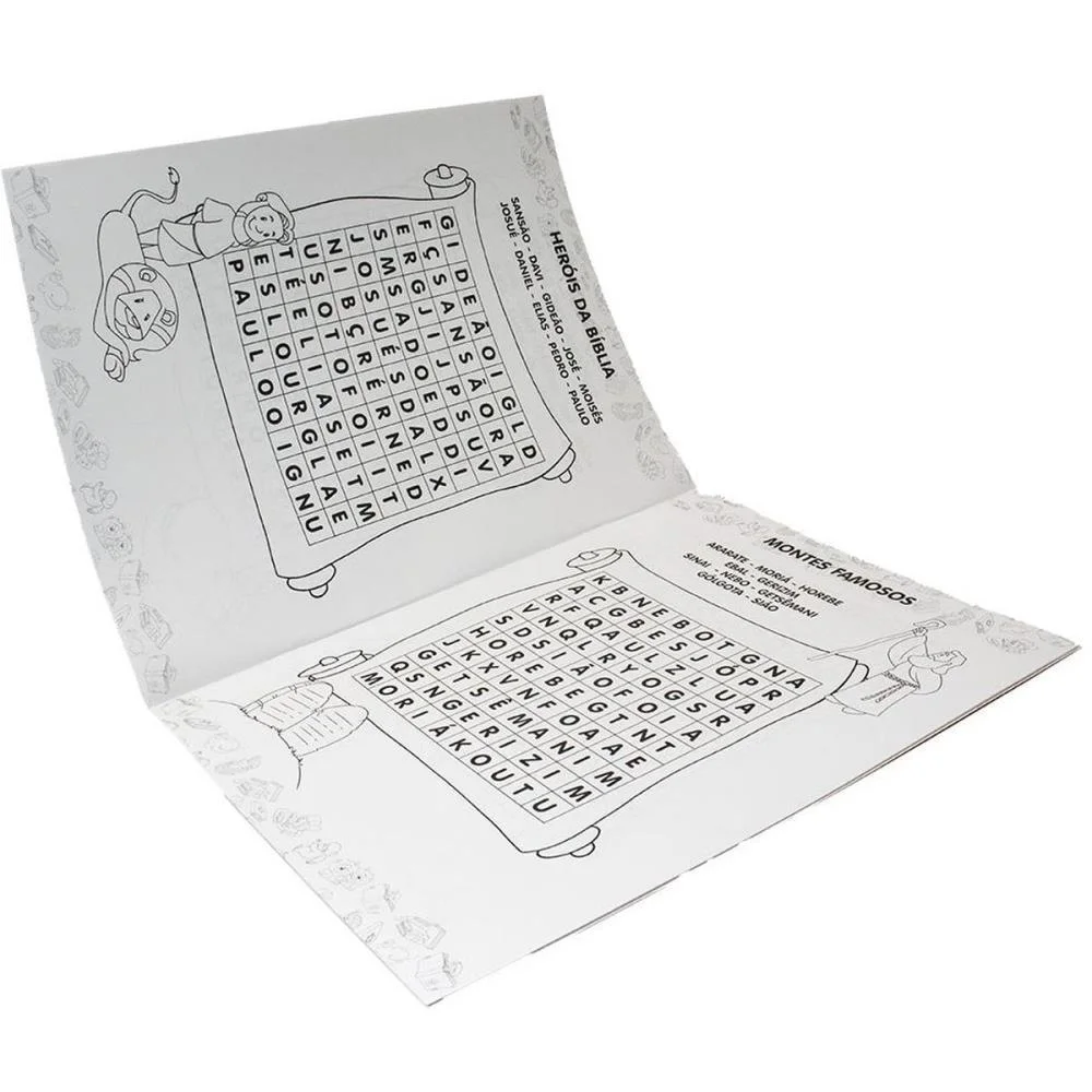 LIVRO DE ATIVIDADES BIBLICAS 170 ATIV. 20X27CM 16P TODOLIVRO (PCT.C/10) - imagem 4