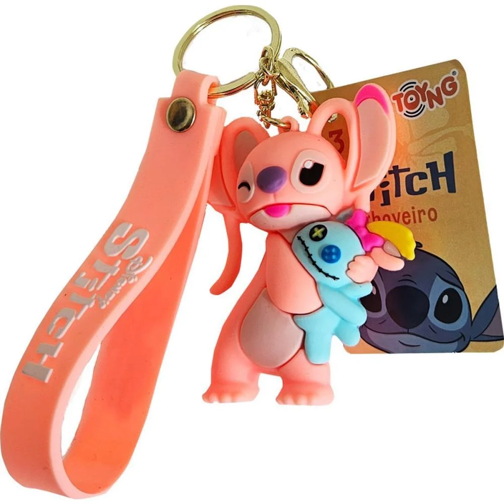 CHAVEIRO STITCH CORES TOYNG (DP.C/24) - imagem 3