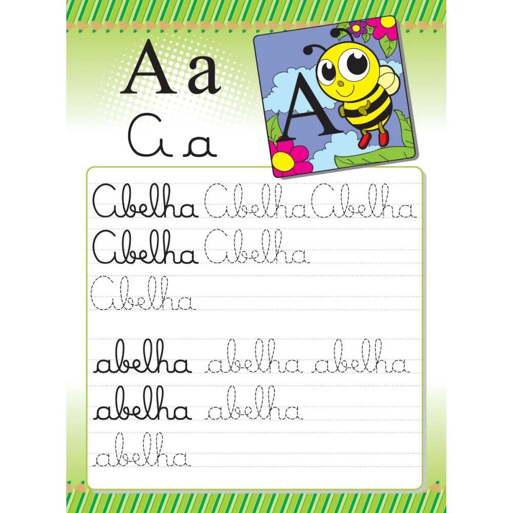 LIVRO CALIGRAFIA N.2 PALAVRAS 24PAG. 20X27CM BICHO ESPERTO (PCT.C/05) - imagem 3