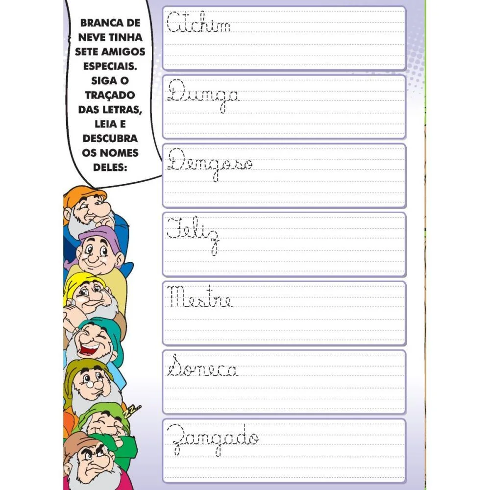 LIVRO CALIGRAFIA N.4 ATIVIDADES 24PAG. 20X27CM BICHO ESPERTO (PCT.C/05) - imagem 4