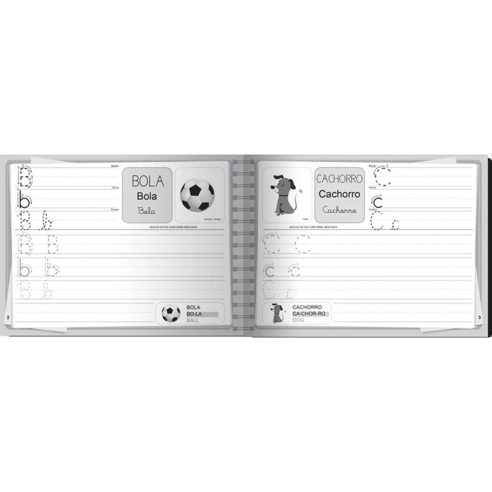 LIVRO CALIGRAFIA CALIGRAFIA COMPLETO 48PG 27X20 CULTURAMA (UNIDADE) - imagem 4