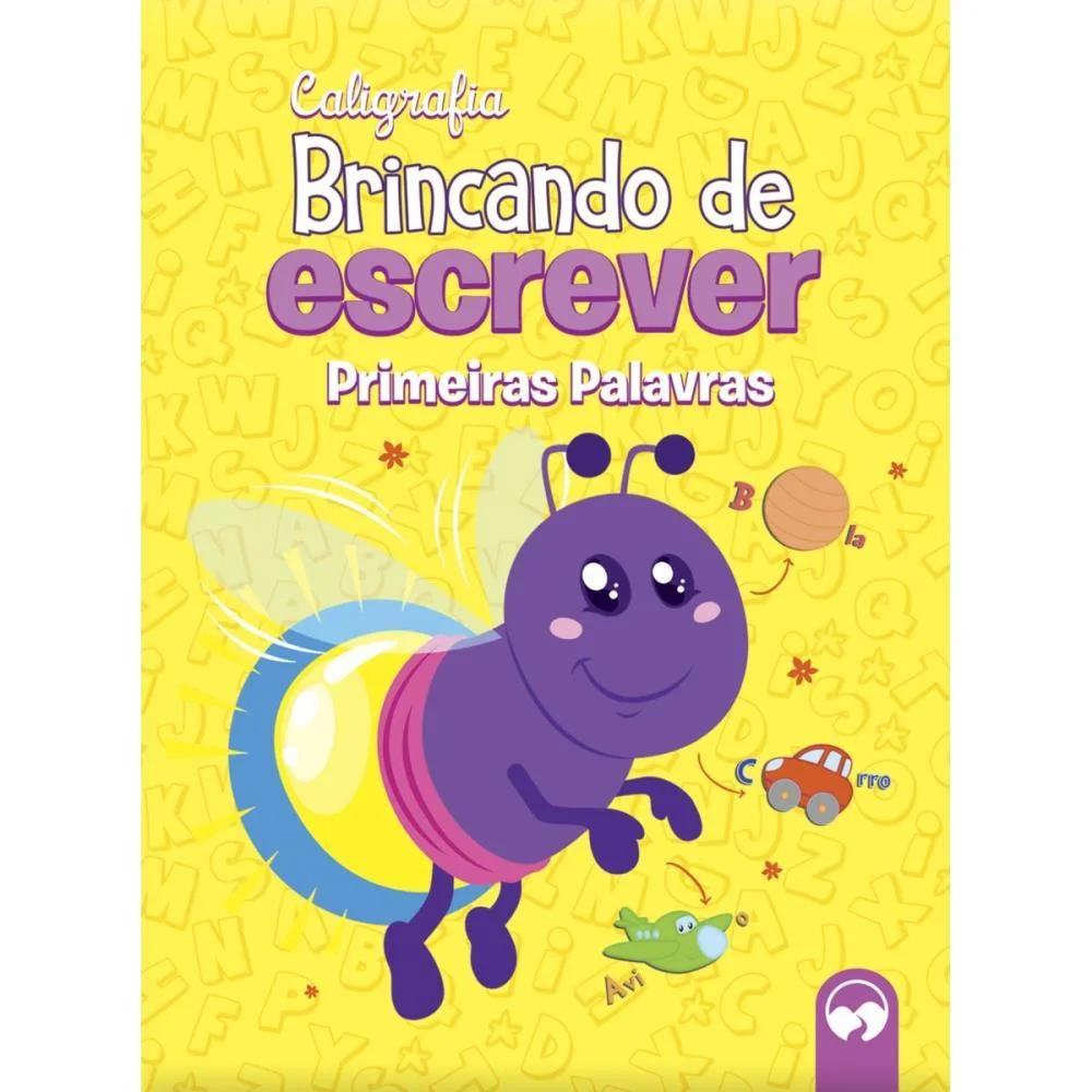 LIVRO CALIGRAFIA PRIMEIRAS PALAVRAS 24PGS 20X27 VALE DAS LETRAS (PCT.C/05) - imagem 2