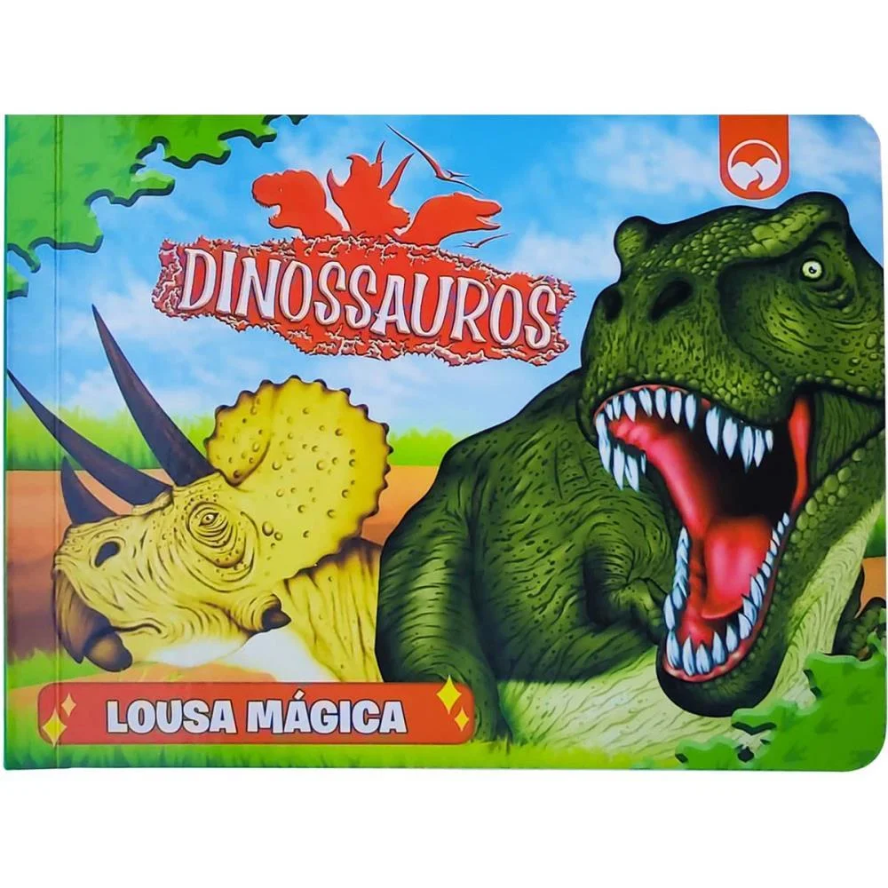 LIVRO BRINQUEDO ILUSTRADO DINOSSAUROS C/LOUSA MAGICA VALE DAS LETRAS (UNIDADE) - imagem 4