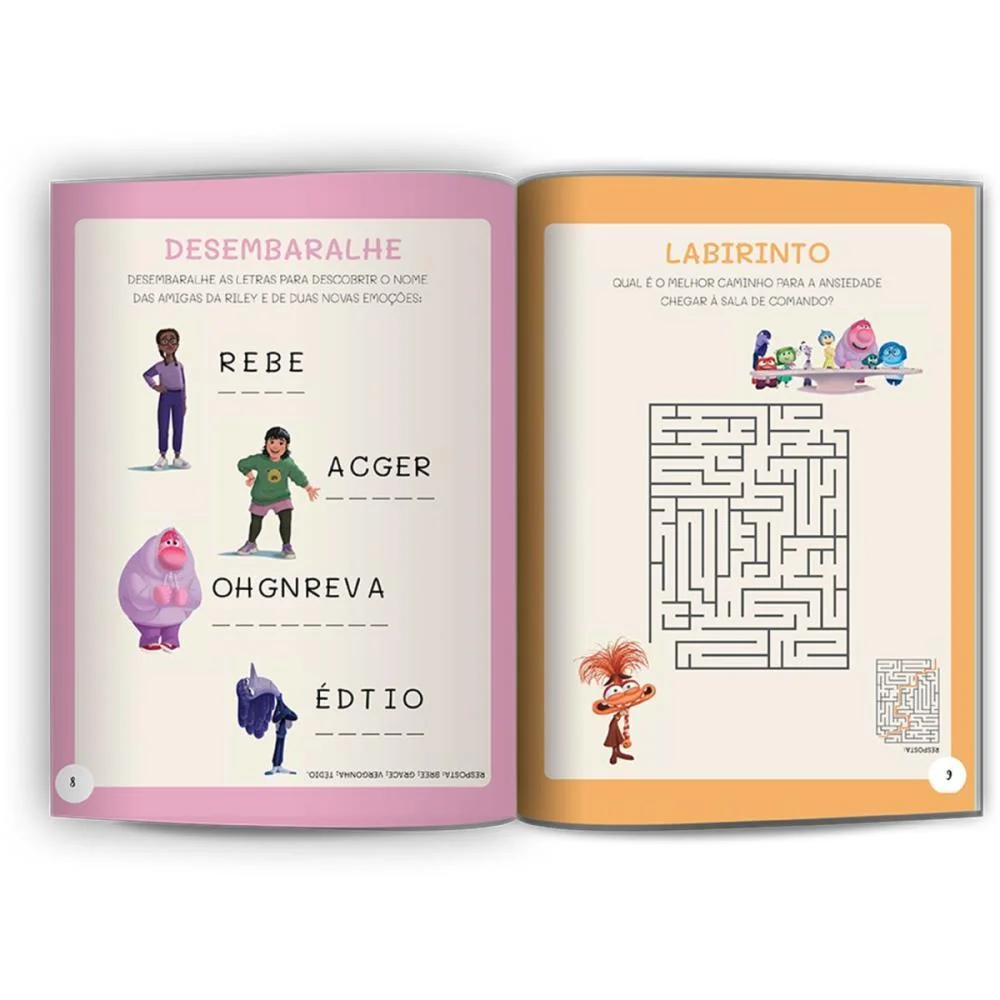 LIVRO COM ADESIVOS DIVERTIDAMENTE 2 40P C/500 ADE CULTURAMA (UNIDADE) - imagem 5