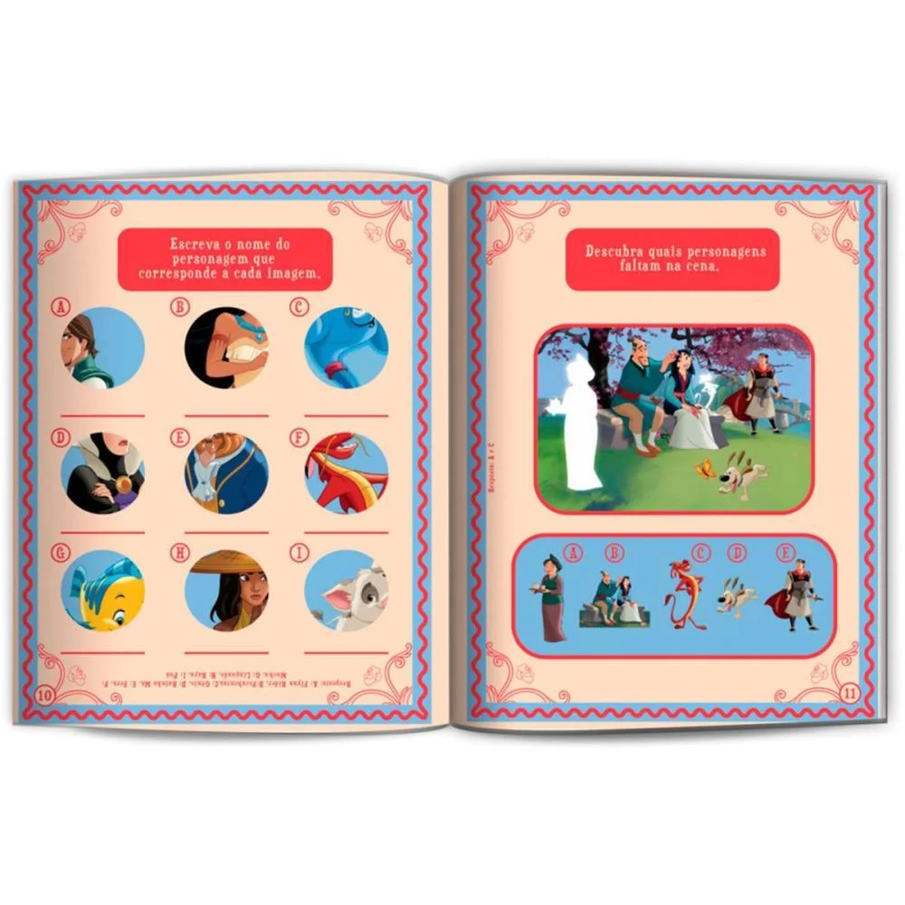 LIVRO COM ADESIVOS PRINCESAS 40P C/500 ADESIVOS CULTURAMA (UNIDADE) - imagem 5