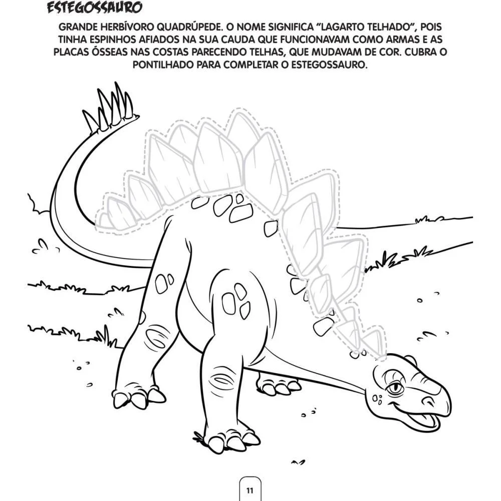 LIVRO COM ADESIVOS BRINQUE E DESCUBRA DINOSSAUROS BICHO ESPERTO (UNIDADE) - imagem 5