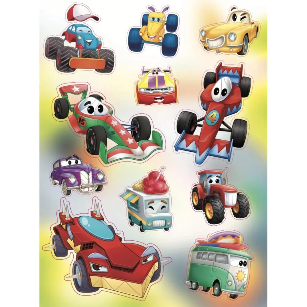 LIVRO COM ADESIVOS BRINQUE E DESCUBRA CARROS BICHO ESPERTO (UNIDADE) - imagem 6