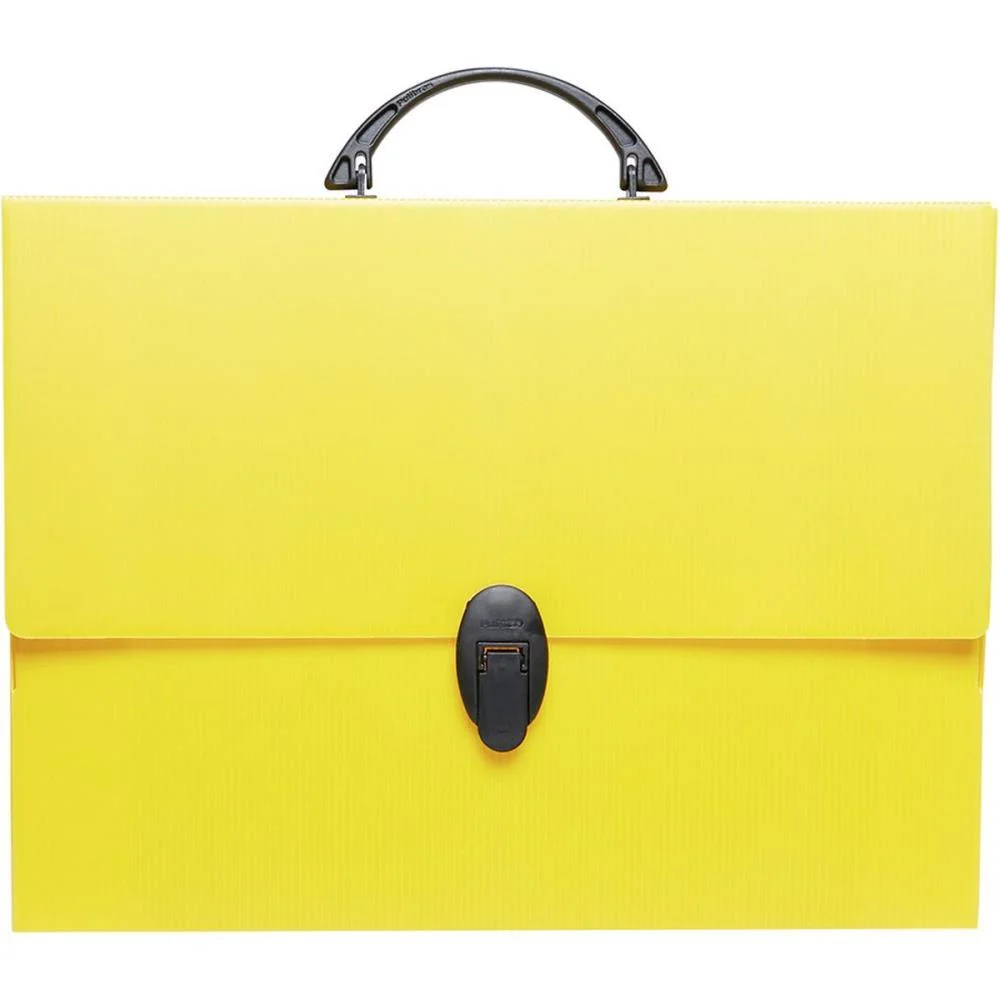 MALETA NOVAONDA COM ALCA 4,5 CM. AMARELA POLIBRAS (UNIDADE) - imagem 3