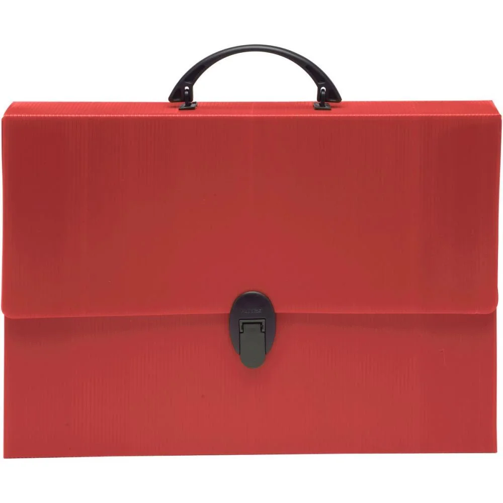 MALETA NOVAONDA COM ALCA 4,5 CM. VERMELHA POLIBRAS (UNIDADE) - imagem 2