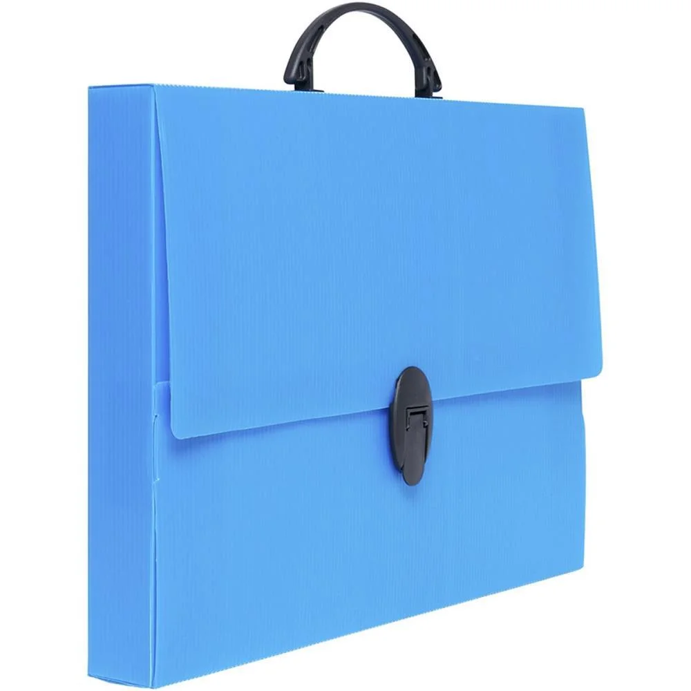 MALETA NOVAONDA COM ALCA 4,5 CM. AZUL POLIBRAS (UNIDADE) - imagem 2