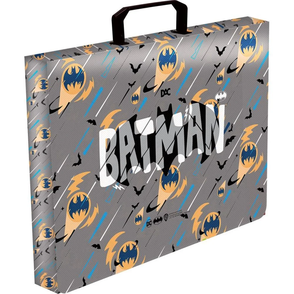 MALETA PLASTICA COM ALCA DECOR BATMAN 40MM DAC (UNIDADE) - imagem 3
