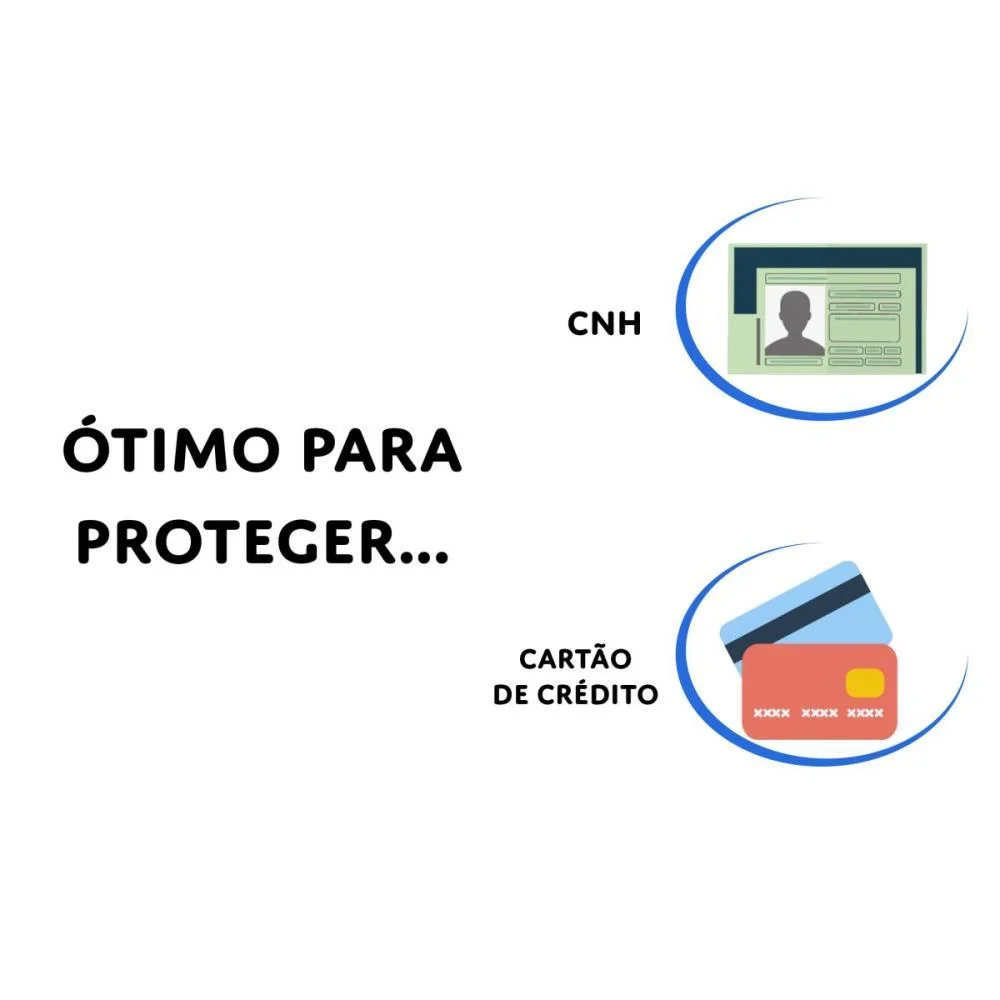 PROTETOR PARA DOCUMENTOS CNH+CARTAO ACRILICO CRISTAL DAC (UNIDADE) - imagem 4