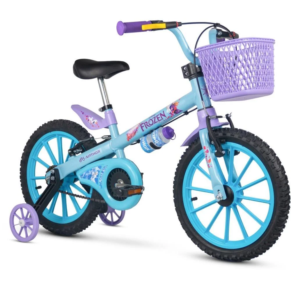 BICICLETA INFANTIL ARO 16 FROZEN NATHOR (UNIDADE) - imagem 2