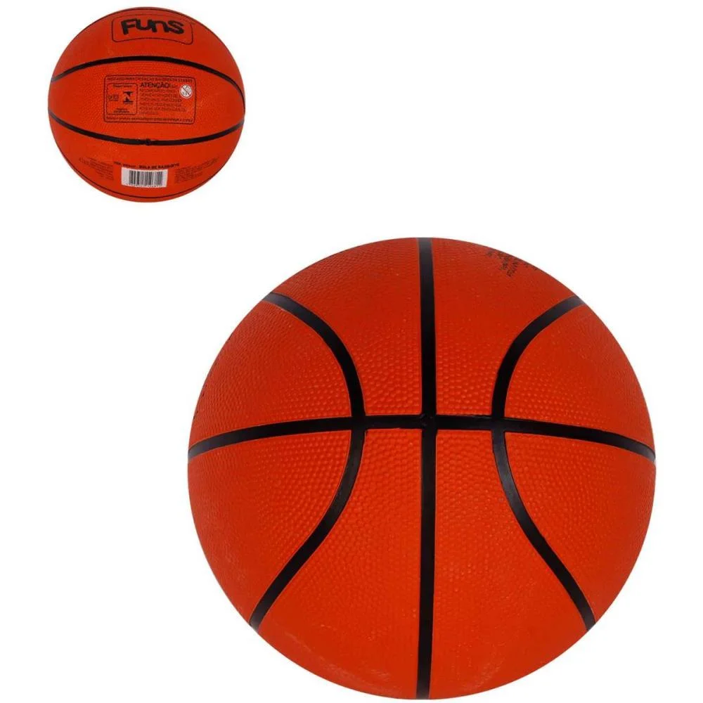 BOLA DE BASQUETE LARANJA KIDS WELLMIX (UNIDADE) - imagem 3
