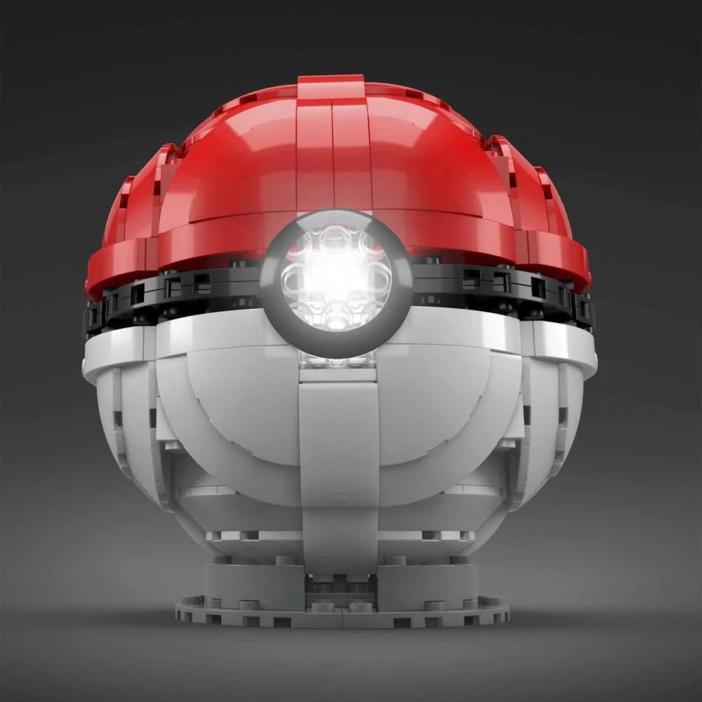 MEGA CONSTRUX POKEMON POKEBOLA JUMBO C/LUZ MATTEL (UNIDADE) - imagem 5