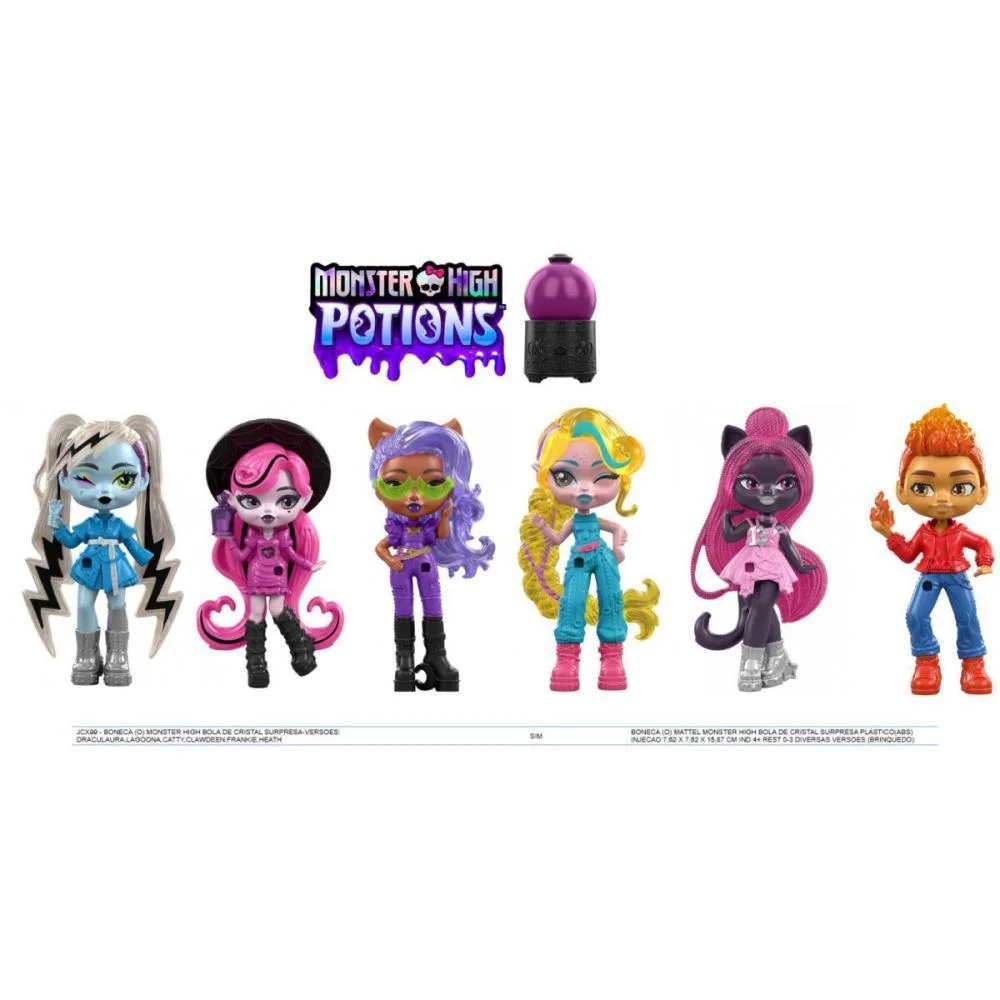 MONSTER HIGH COLECAO MINI BOLA DE CRISTAL(S MATTEL (UNIDADE) - imagem 32