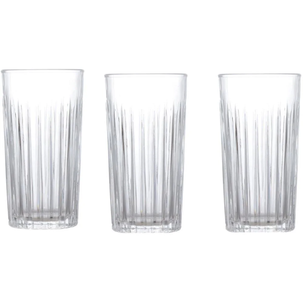 COPO DE VIDRO LONG DRINK NORA 265ML 3PCS WESTERN (JOGO) - imagem 3