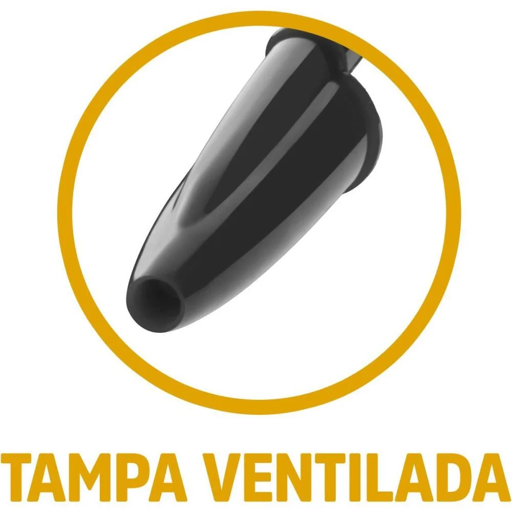 KIT PROMOCIONAL CRISTAL PRETA C/50 L10P9 BIC (KIT.C/10) - imagem 4