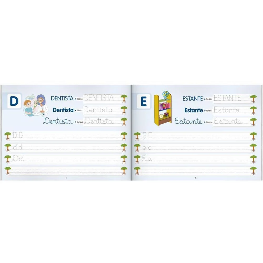 LIVRO CALIGRAFIA ESCOLINHA SISTEMA UV 48P 27X20 TODOLIVRO (UNIDADE) - imagem 4