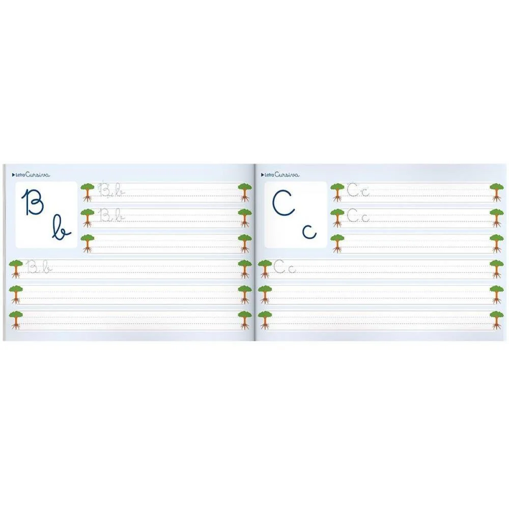 LIVRO CALIGRAFIA ESCOLINHA SISTEMA UV CURSIV 32 TODOLIVRO (UNIDADE) - imagem 4