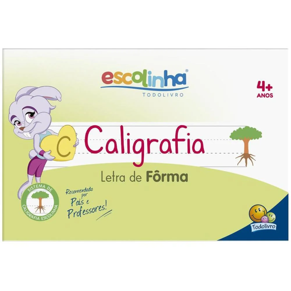 LIVRO CALIGRAFIA ESCOLINHA SISTEMA UV FORMA 32P TODOLIVRO (UNIDADE) - imagem 2