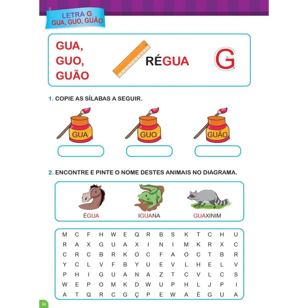 LIVRO CARTILHA CAMINHO DO SABER LETRA BASTÃO BICHO ESPERTO (UNIDADE) - imagem 6