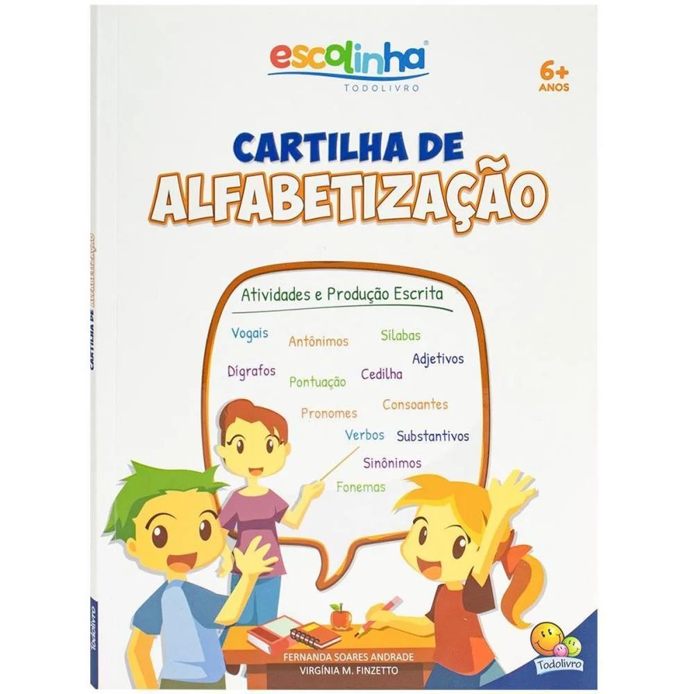 LIVRO CARTILHA ESCOLINHA ALFABETIZ.88P.20X27C TODOLIVRO (UNIDADE) - imagem 2
